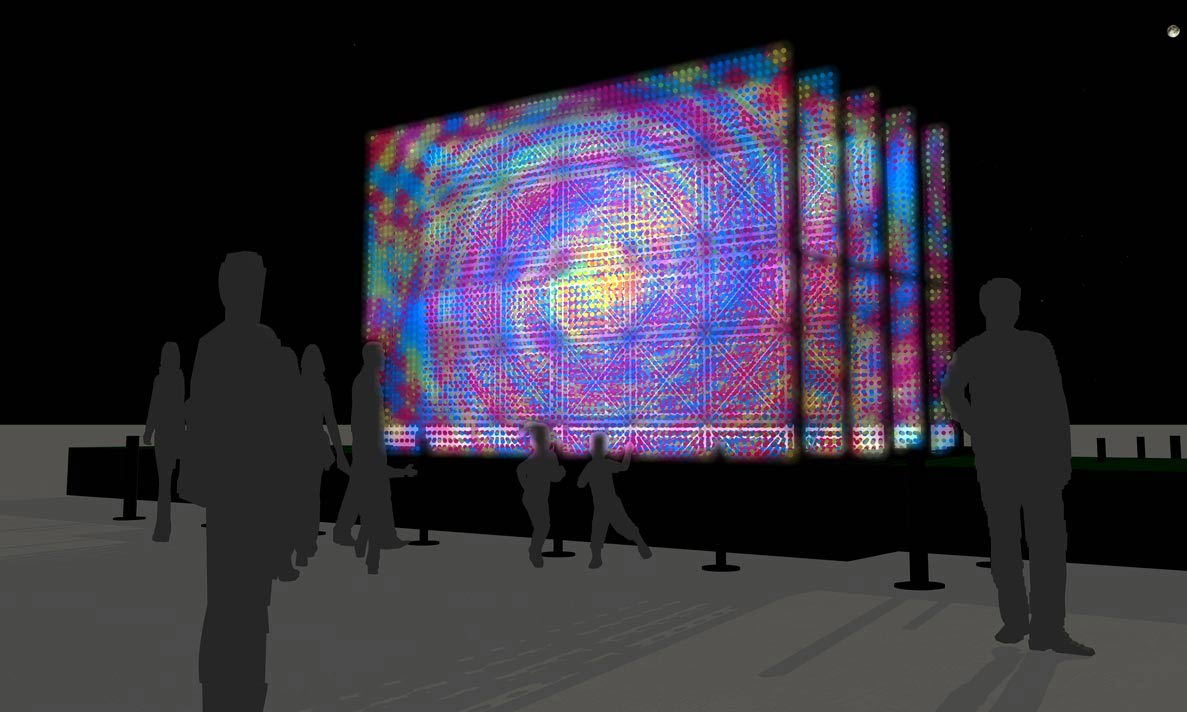 UNICODE 光 3D