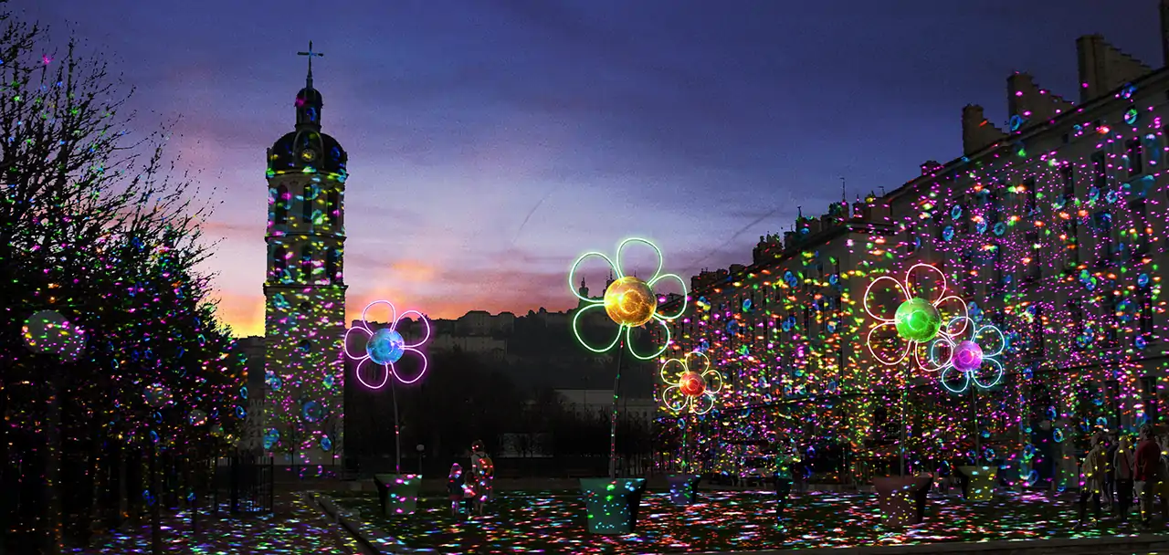 Le jardin de lumière