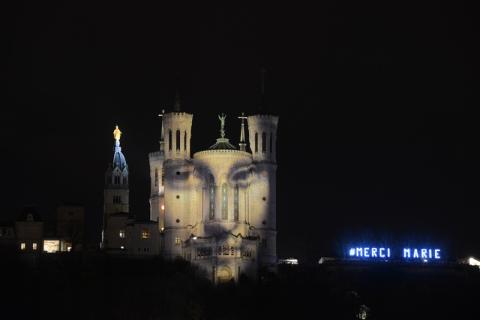 Zoom sur la Basilique de Fourvière