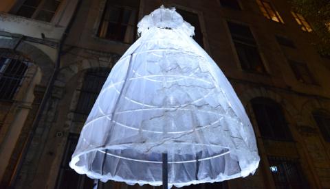 Expérimentations étudiantes - Robe de lumière